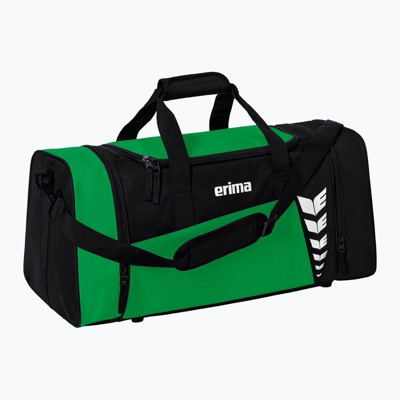 Borsa da allenamento ERIMA Six Wings Sports Bag 76 l emerald/black