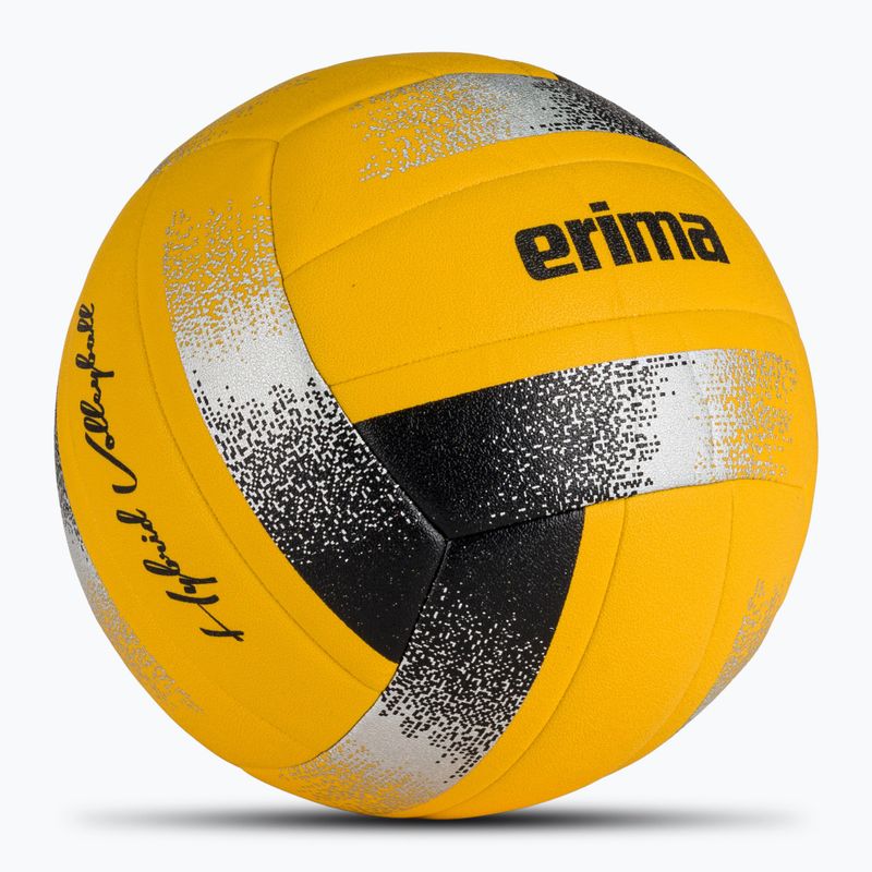 Pallavolo ibrida ERIMA giallo/nero/argento 2