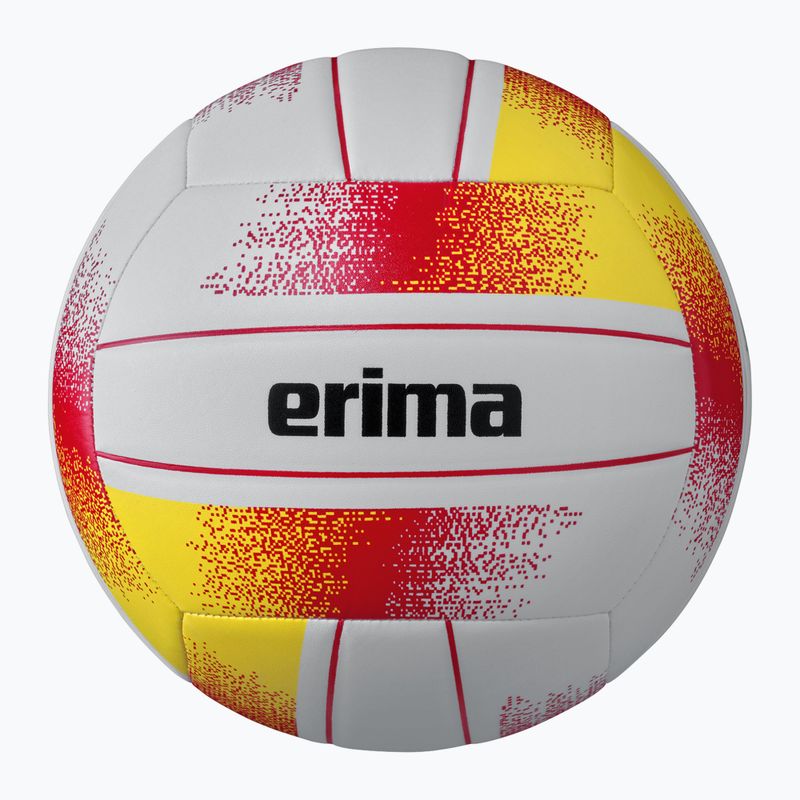 ERIMA Pallavolo a tutto campo bianco/rosso/giallo misura 5