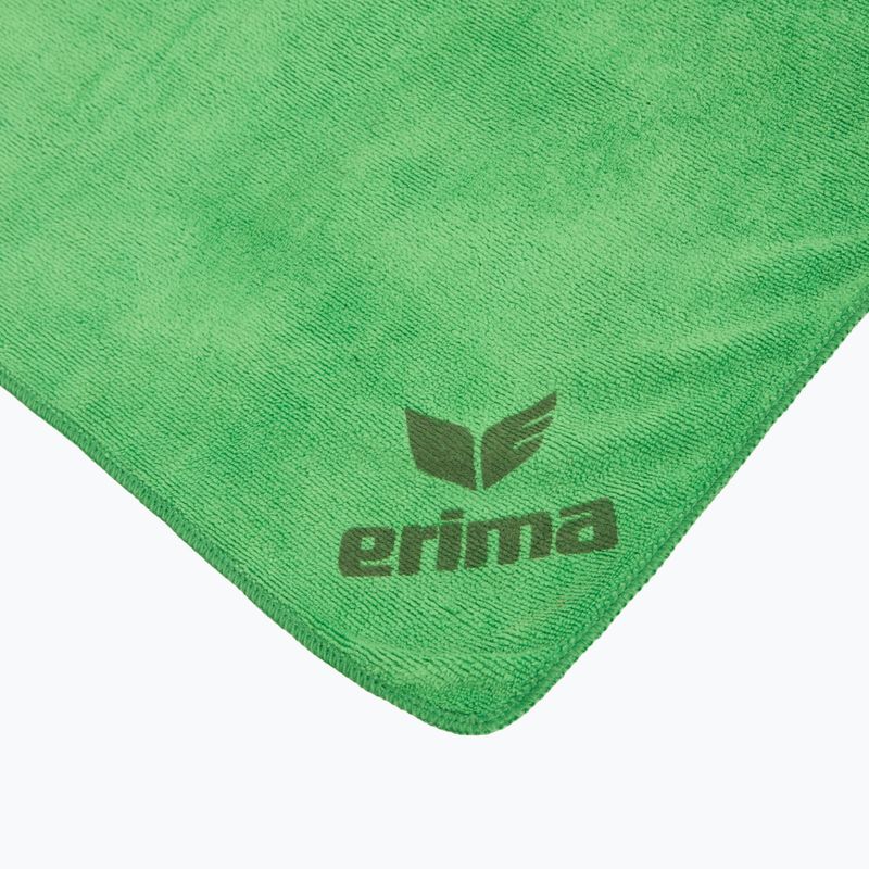 ERIMA Asciugamano in microfibra ad asciugatura rapida 50x100 cm verde 2