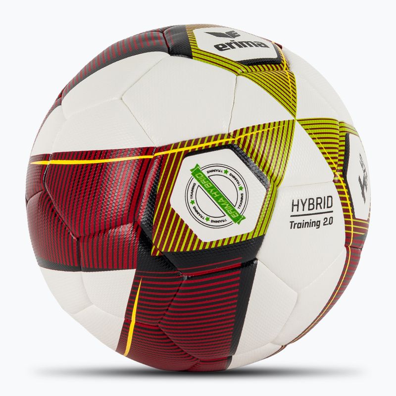 ERIMA Hybrid Training 2.0 rosso/lime calcio taglia 4 2