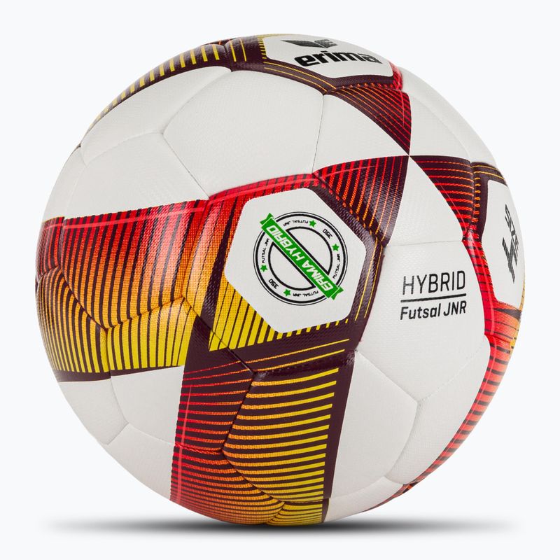 ERIMA Hybrid Futsal calcio rosso/giallo taglia 4 2