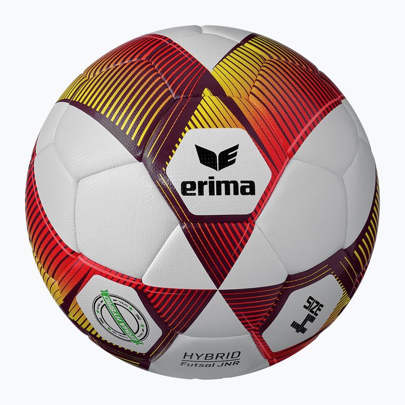 ERIMA Hybrid Futsal calcio rosso/giallo taglia 4