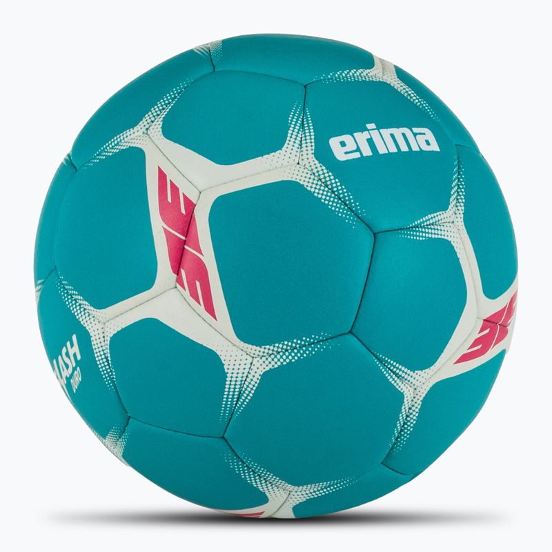 ERIMA Flash Duro pallamano turchese/grigio misura 0 2