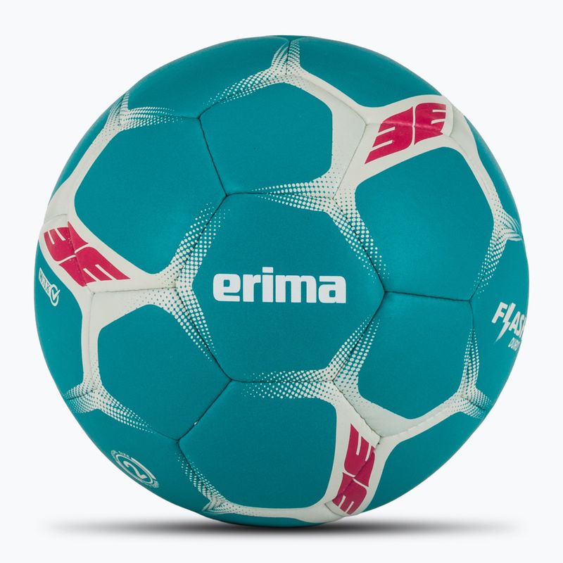 Pallamano ERIMA Flash Duro turchese/grigio misura 2