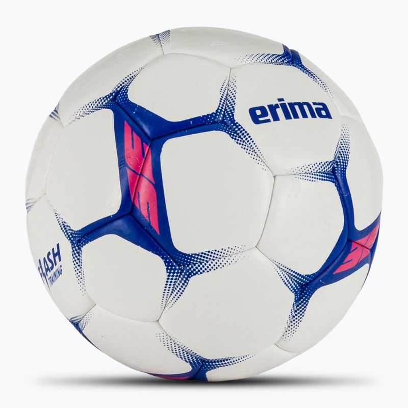 ERIMA Flash Training pallamano bianco/blu taglia 1 2