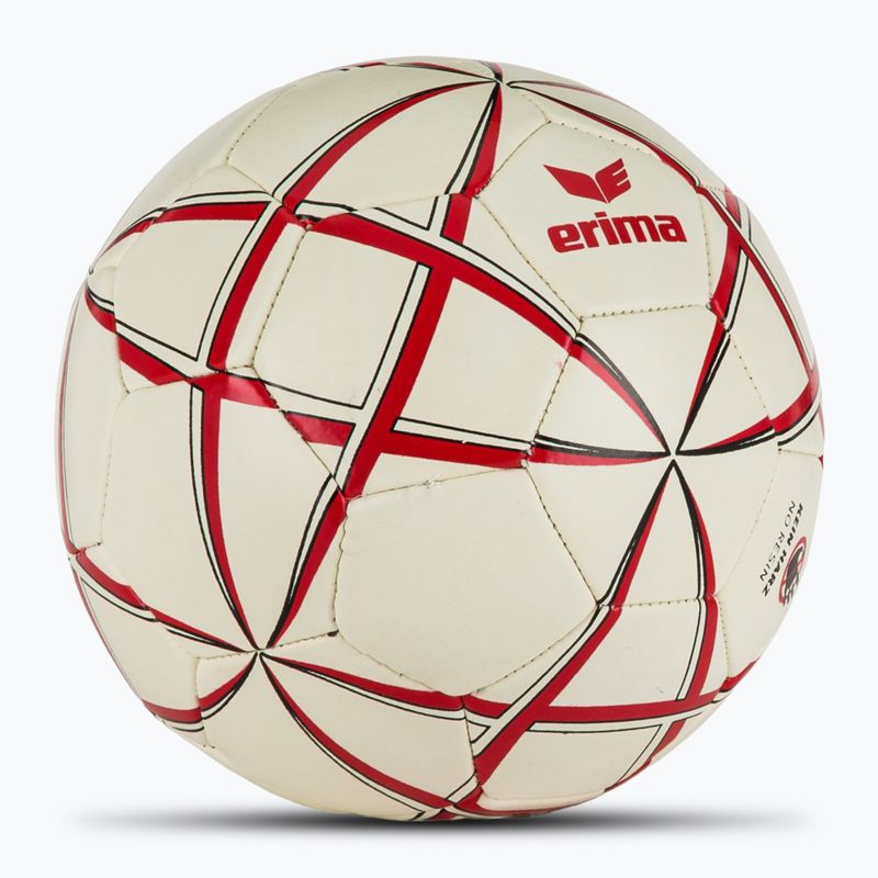 ERIMA Magic White Pallamano da allenamento bianco/rosso taglia 0 2