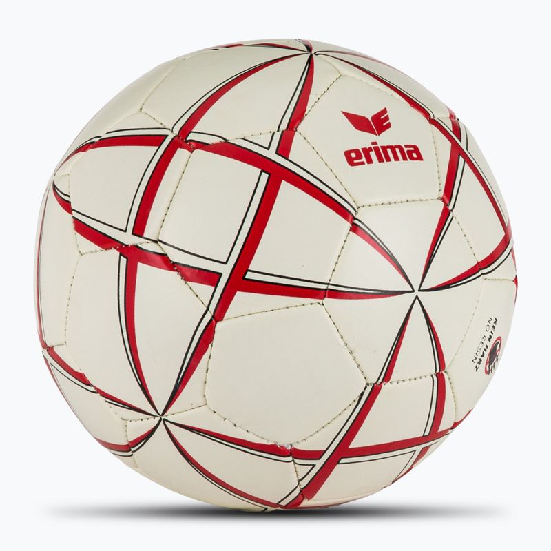 ERIMA Magic White Pallamano da allenamento bianco/rosso taglia 1 2