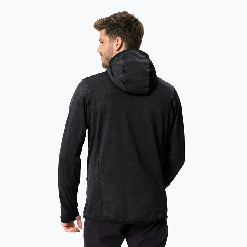 Felpa VAUDE Monviso Fleece II uomo nero 2