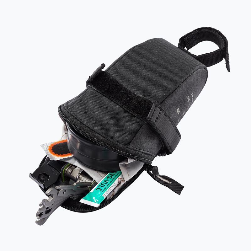 VAUDE Race Light L Borsa da sella in alluminio 0,55 l nero 6