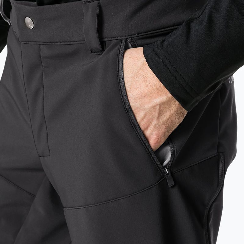 Pantaloni softshell da uomo VAUDE Larice IV nero uni 3