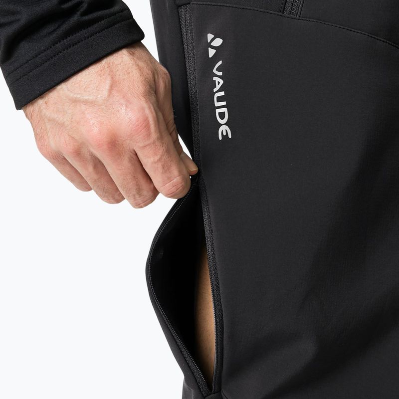 Pantaloni softshell da uomo VAUDE Larice IV nero uni 4