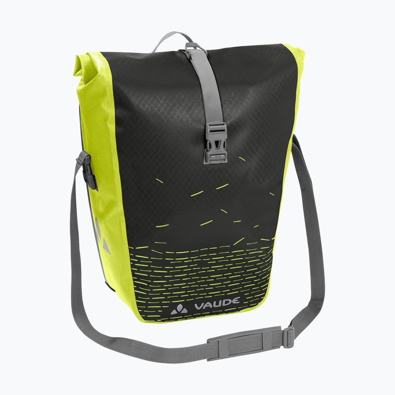VAUDE Aqua Back Print Single 24 l nero/verde brillante borse da bicicletta per portapacchi 2