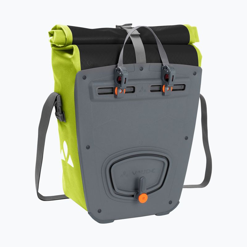 VAUDE Aqua Back Print Single 24 l nero/verde brillante borse da bicicletta per portapacchi 3