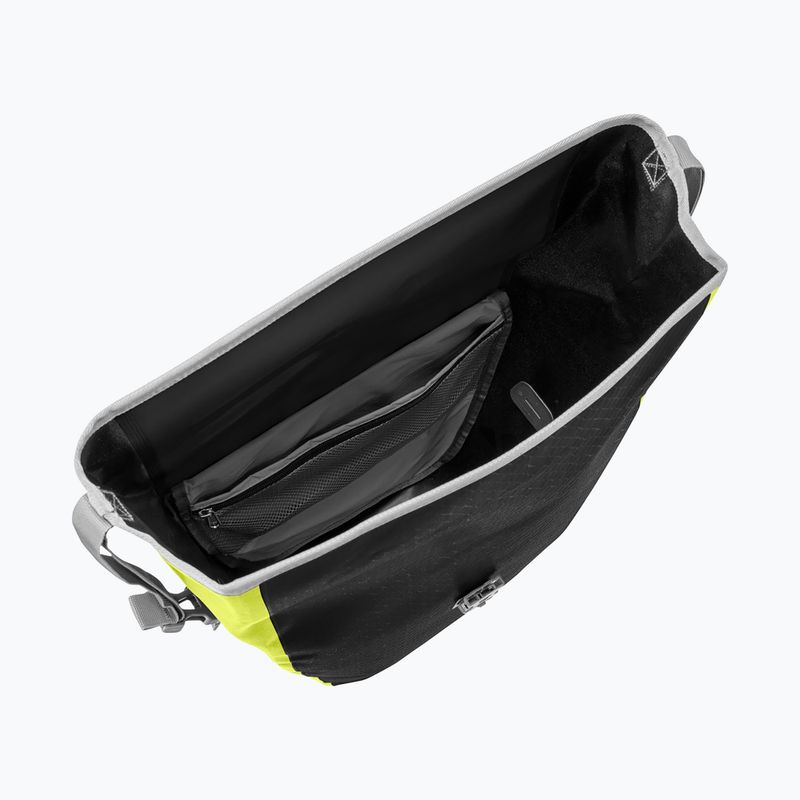 VAUDE Aqua Back Print Single 24 l nero/verde brillante borse da bicicletta per portapacchi 4