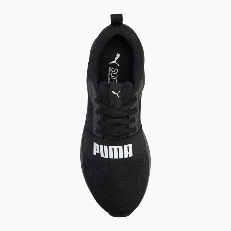 PUMA Wired Run Jr scarpe da bambino puma nero/puma bianco 5