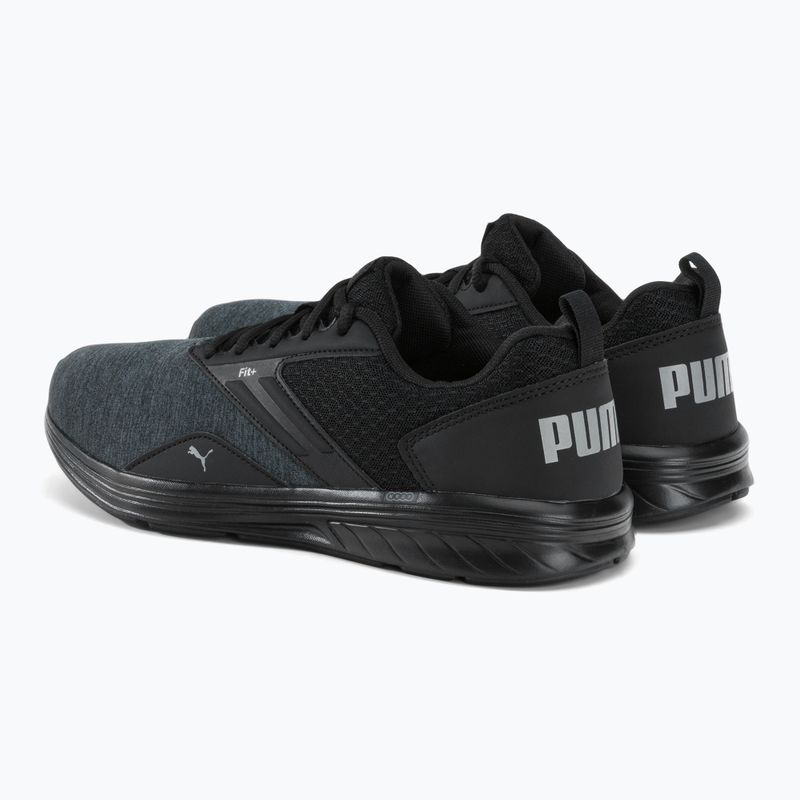 PUMA Nrgy Comet scarpe da corsa puma nero/ultra grigio/ombra scura 3