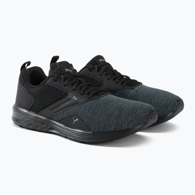 PUMA Nrgy Comet scarpe da corsa puma nero/ultra grigio/ombra scura 4