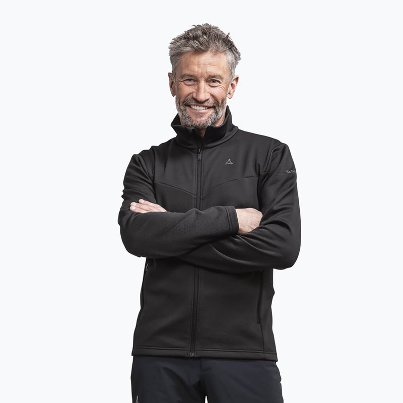 Felpa da sci uomo Schöffel Pine black