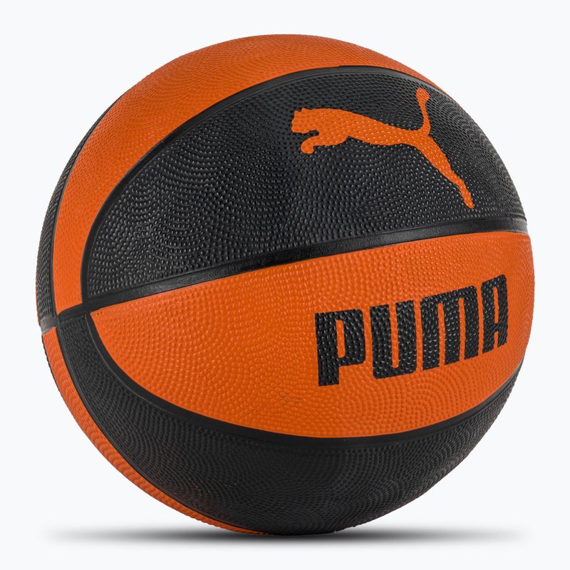 PUMA Basket IND mandarino arancione/puma nero taglia 7 2
