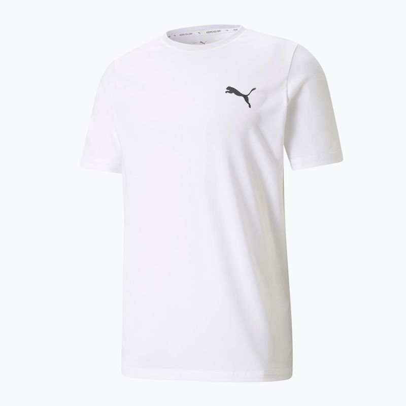 Maglietta da allenamento da uomo PUMA Active Small Logo puma bianco 6