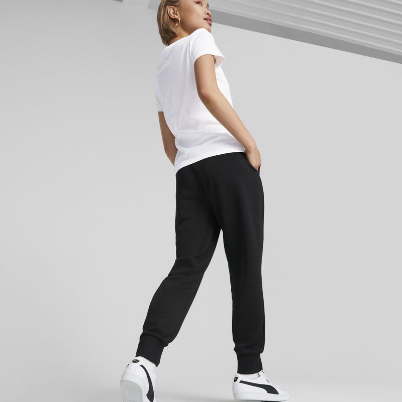 PUMA ESS Donna Pantaloni felpati TR Cl puma nero 5