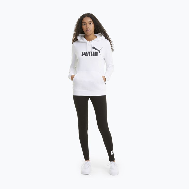 Felpa con cappuccio PUMA Essentials Logo TR Donna puma white 2