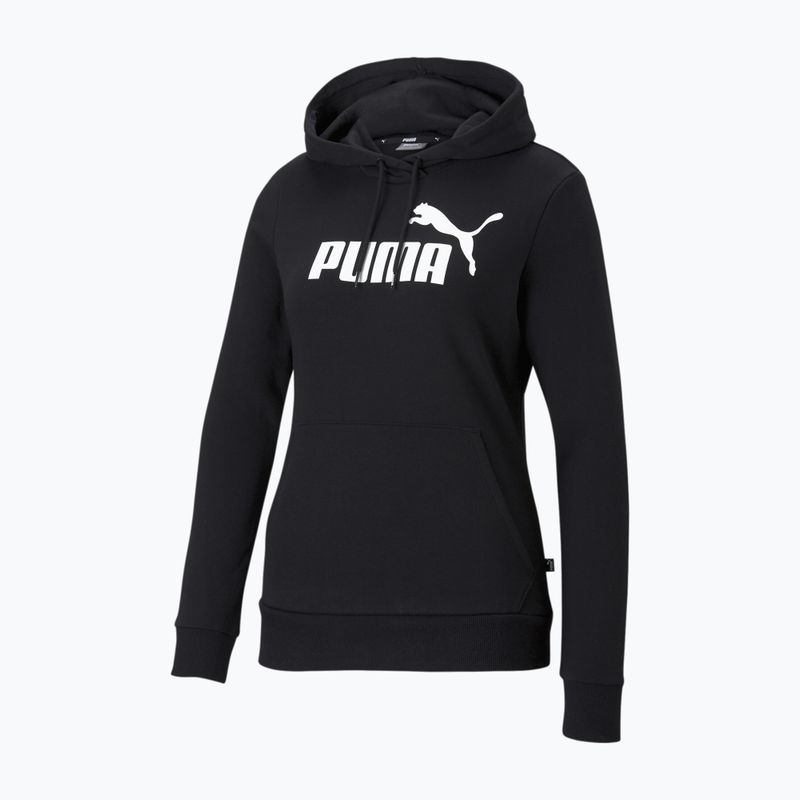 Felpa con cappuccio PUMA Essentials Logo TR donna puma black 4