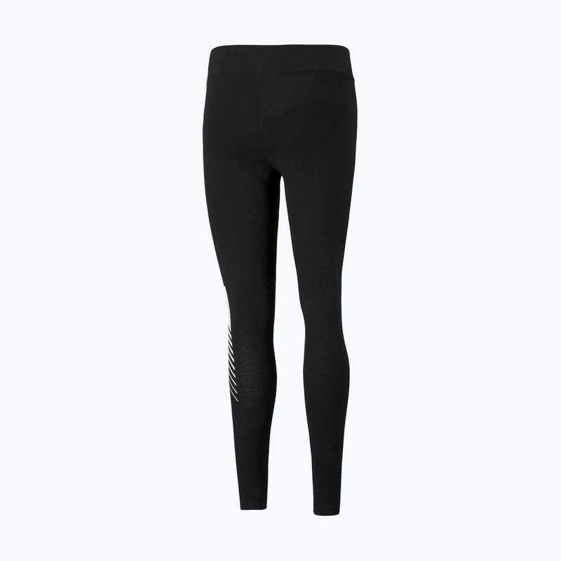 Leggings da allenamento da donna PUMA ESS Graphic puma nero 6