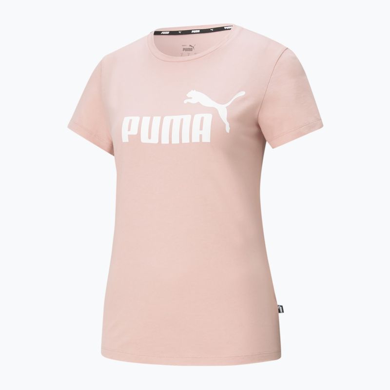 T-shirt donna PUMA ESS Logo rosa sposa 4