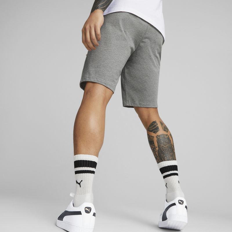 Pantaloncini da uomo PUMA Ess Jersey grigio erica medio 5