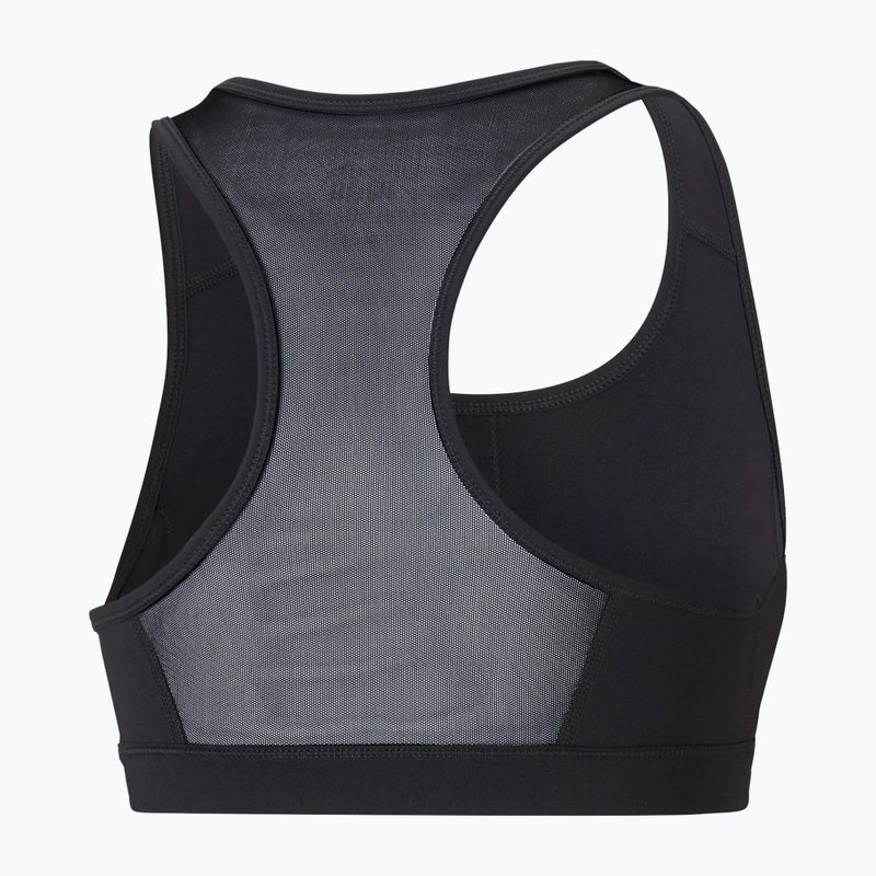 Reggiseno fitness PUMA Mid Impact 4Keeps Graphic PM puma nero/bianco puma 2