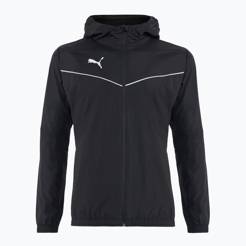 Giacca PUMA TeamRise All Weather Uomo puma nero/puma bianco