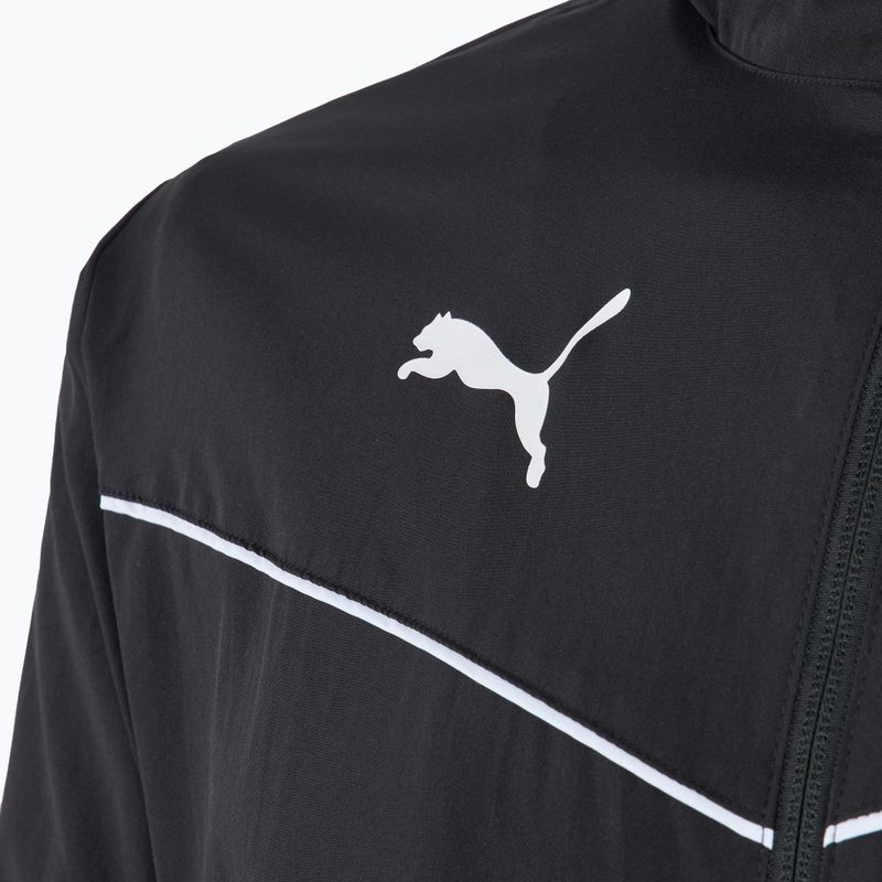 Giacca PUMA TeamRise All Weather Uomo puma nero/puma bianco 3