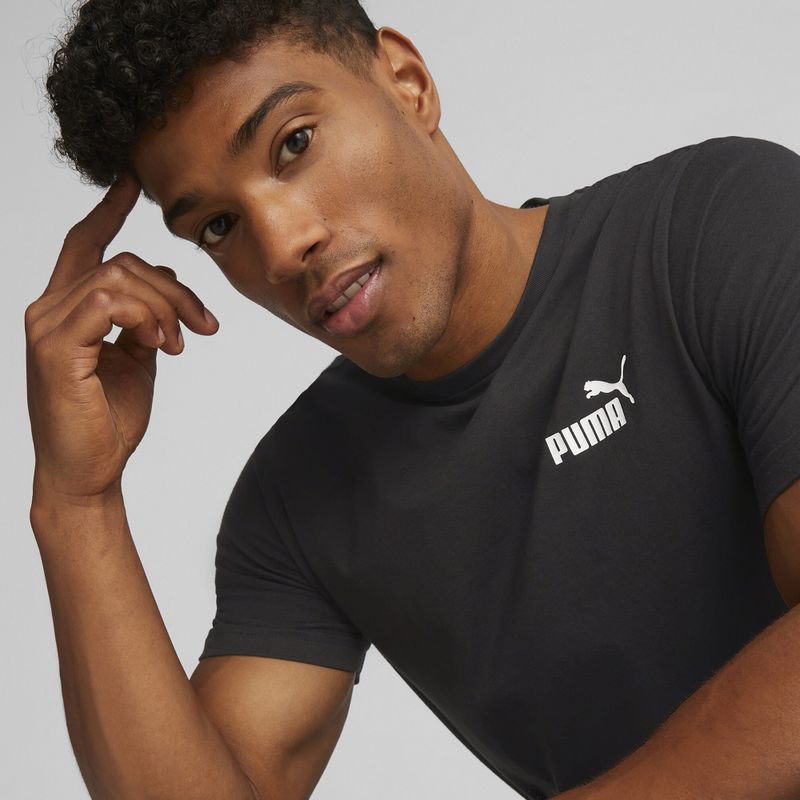 PUMA Ess Small Logo Tee Uomo puma nero 6