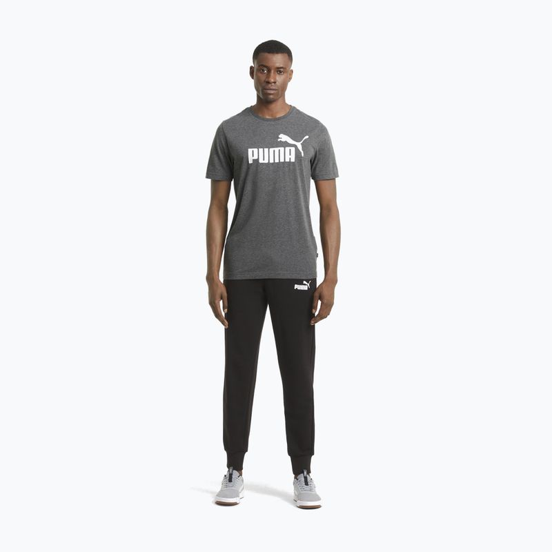 Maglietta da uomo PUMA Essentials Heather Tee black 2