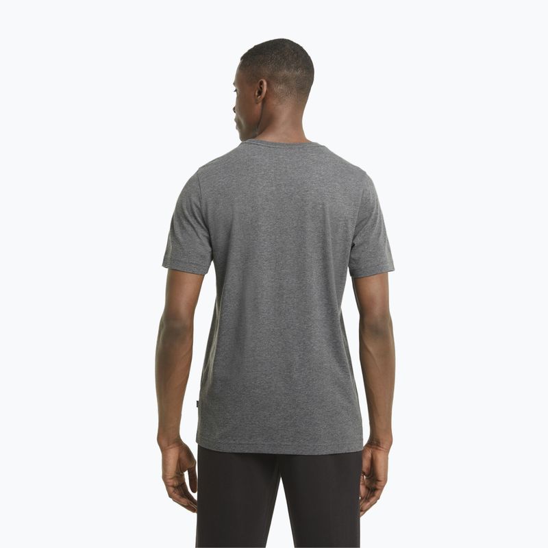 Maglietta da uomo PUMA Essentials Heather Tee black 3