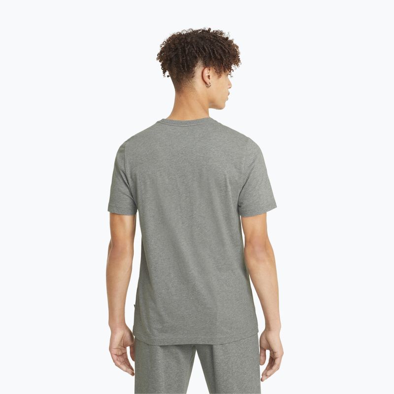 PUMA Ess Small Logo Tee Uomo grigio erica media/grigio erica media/gatto t-shirt 3