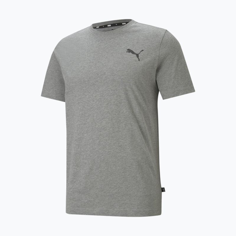 PUMA Ess Small Logo Tee Uomo grigio erica media/grigio erica media/gatto t-shirt 4