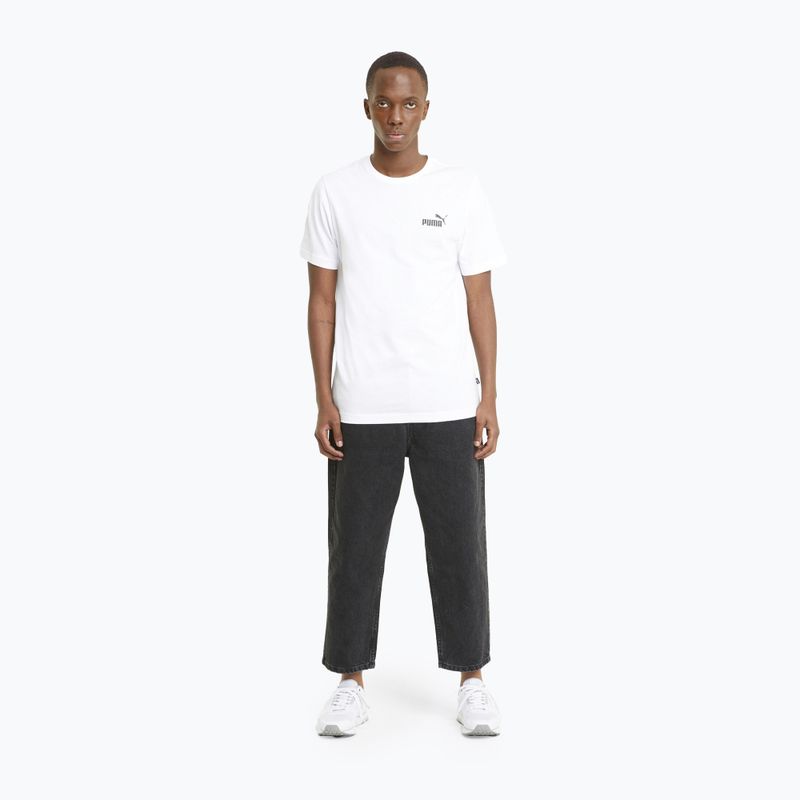 PUMA Ess Small Logo Tee Uomo puma bianco 2