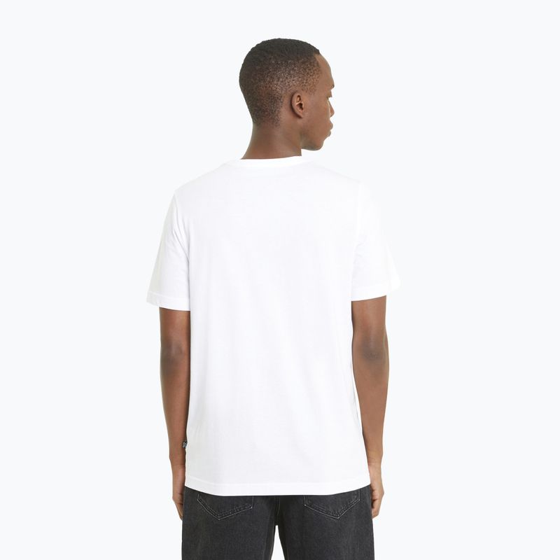 PUMA Ess Small Logo Tee Uomo puma bianco 3