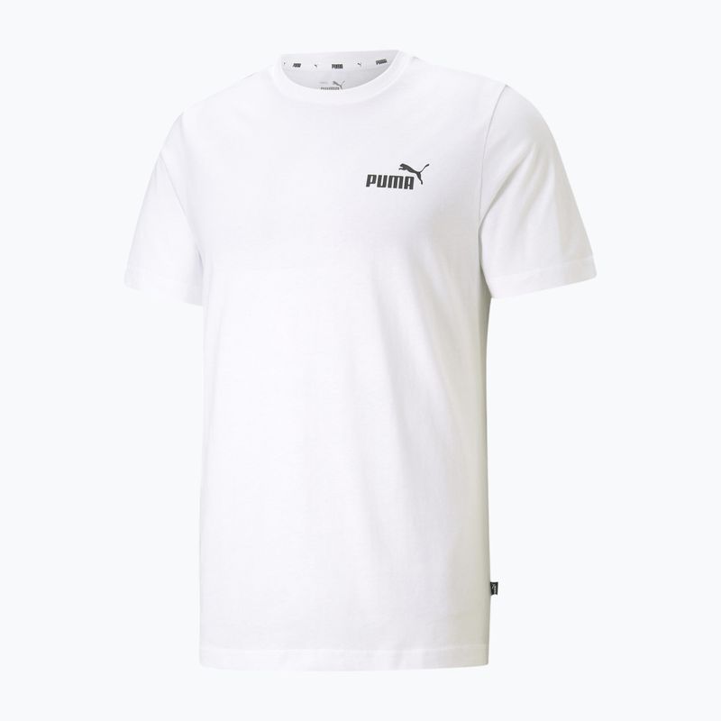 PUMA Ess Small Logo Tee Uomo puma bianco 4