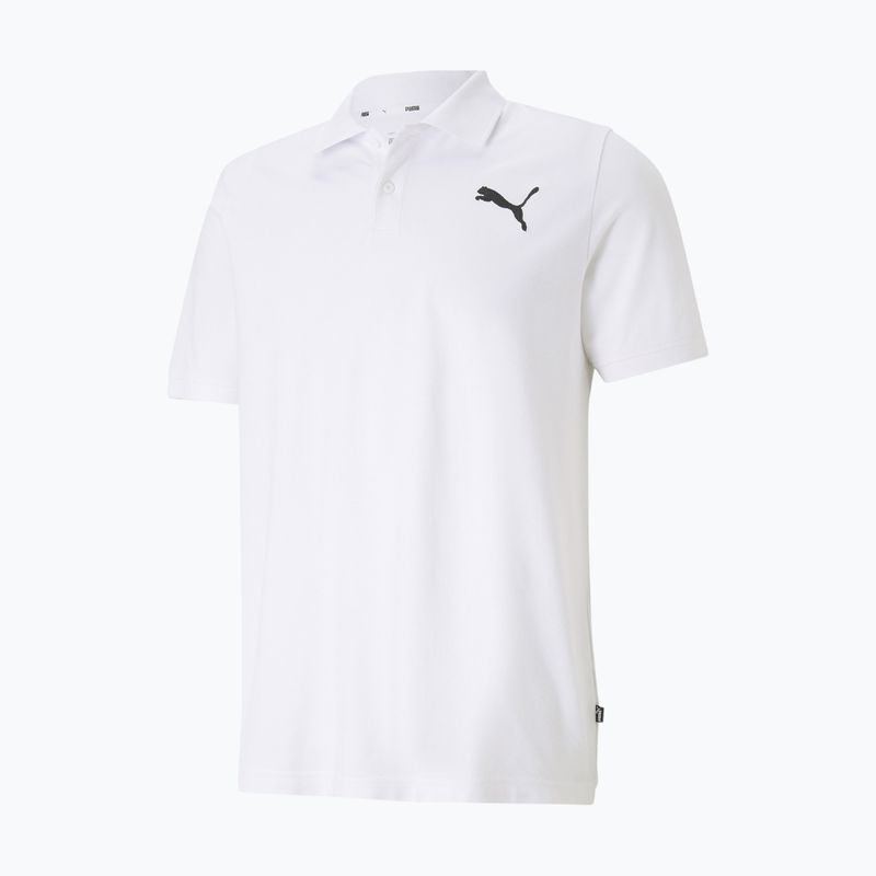 Polo PUMA Ess Pique Uomo puma bianco/gatto 4