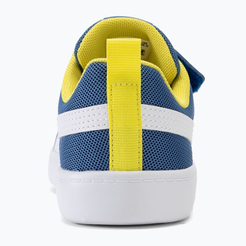 PUMA Courtflex v2 Mesh V PS scarpe da bambino star sapphire/puma white 6