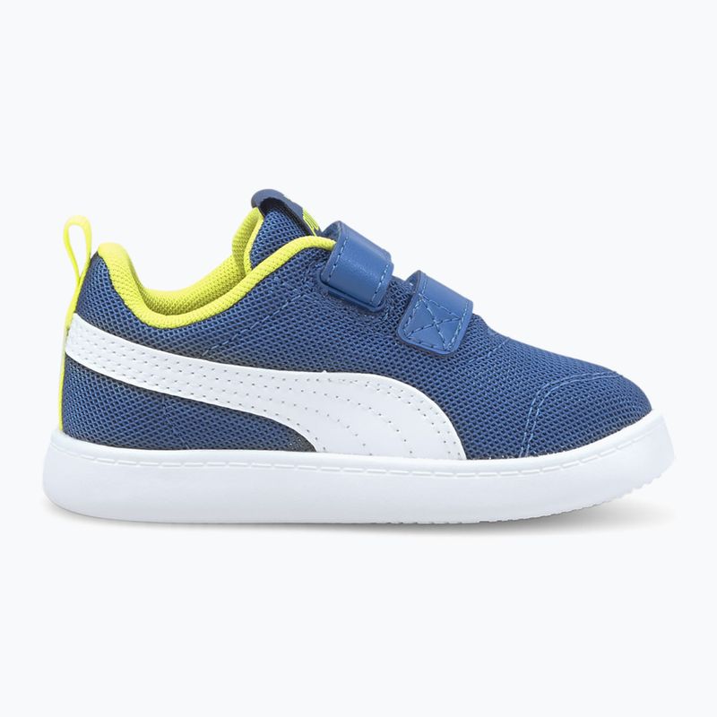 PUMA Courtflex v2 Mesh V Inf star shappire/puma bianco scarpe da bambino 10