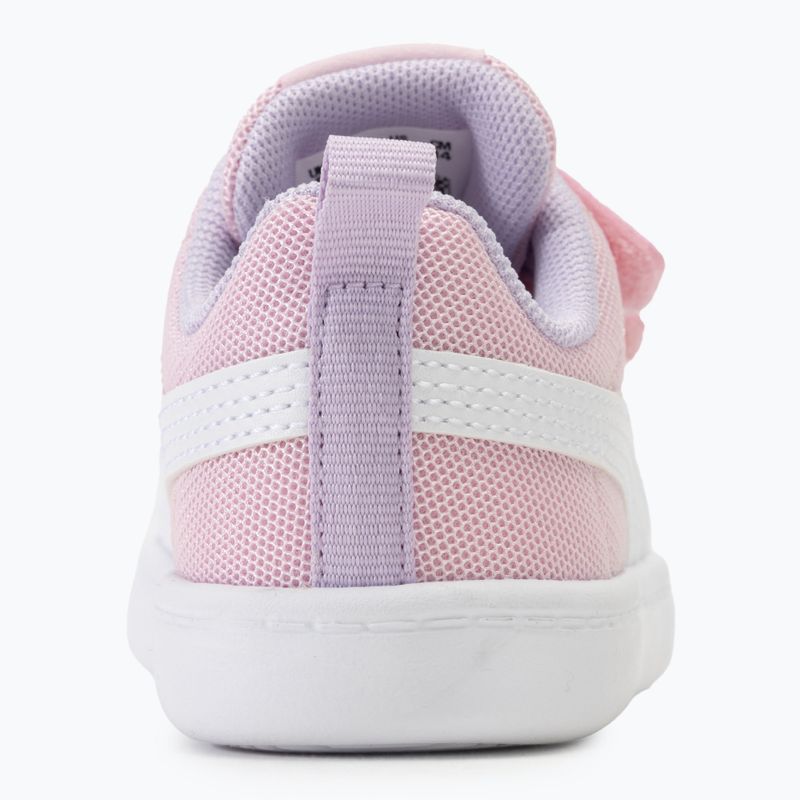 PUMA Courtflex v2 Mesh V Inf rosa donna/puma bianco scarpe da bambino 6