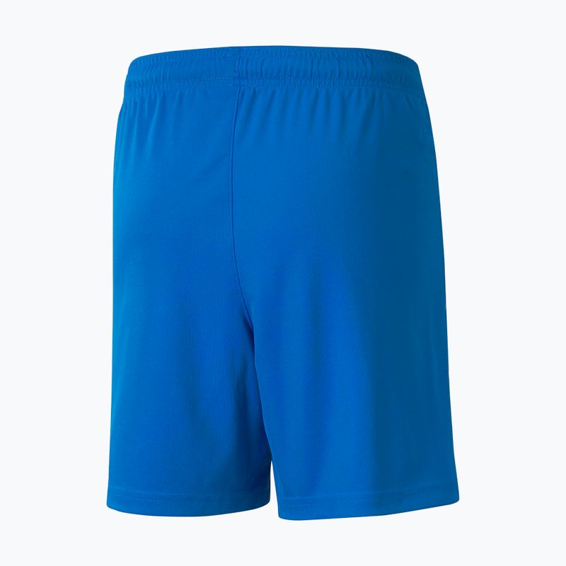 Pantaloncini da calcio da bambino PUMA Teamliga blu elettrico/lemonade 6
