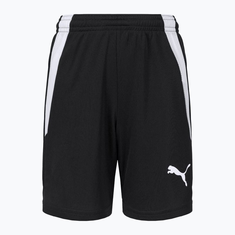 Pantaloncini da calcio PUMA Teamliga da bambino puma nero/puma bianco