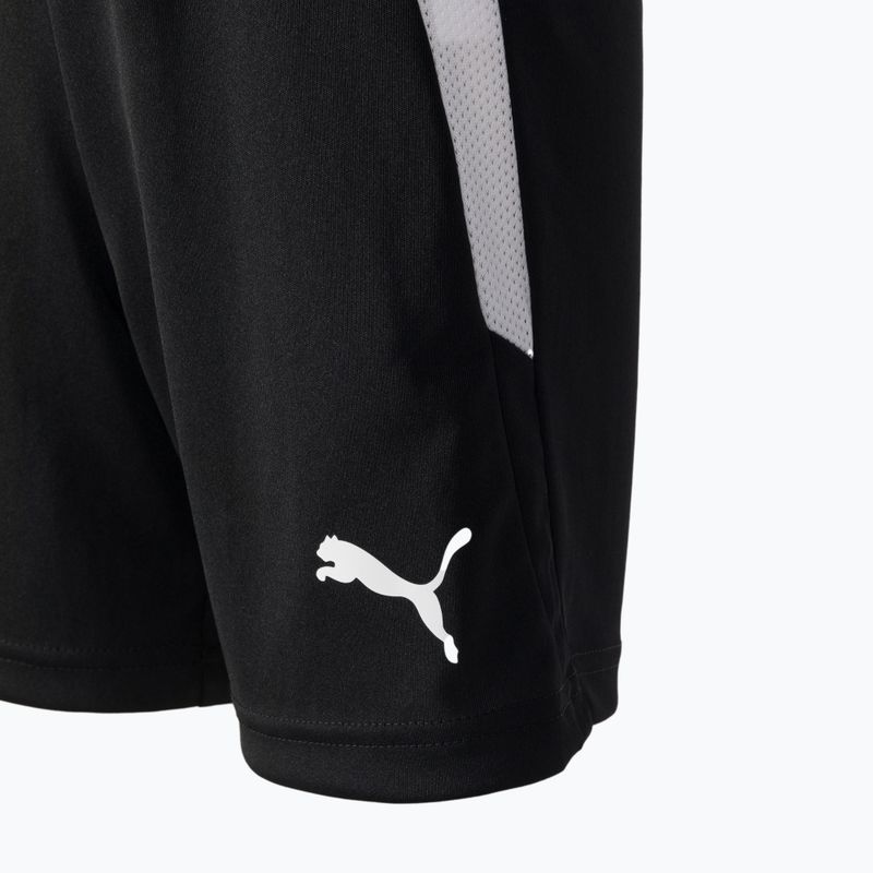 Pantaloncini da calcio PUMA Teamliga da bambino puma nero/puma bianco 3