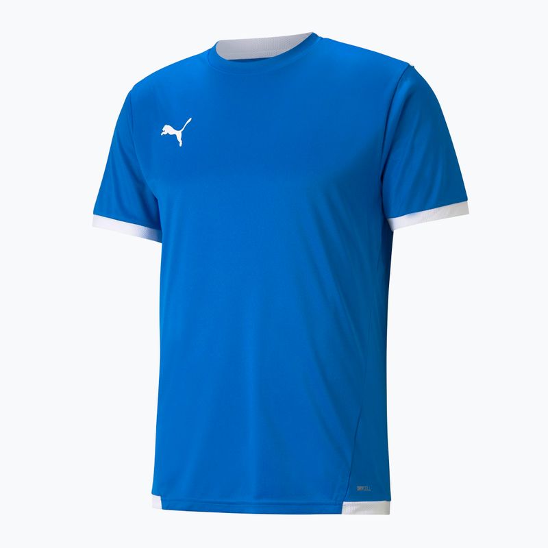 Maglia calcio uomo PUMA Teamliga Maglia blu elettrico limonata/puma bianco 6